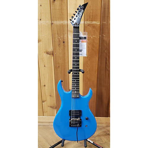 Carvin Vintage 1980s Carvin DC125 Blue Solid Body Electric Guitar Blue