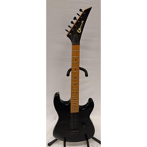 Charvel Vintage 1980s Charvel Model 1 Black Solid Body Electric Guitar Black