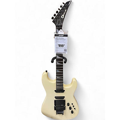 Vintage 1980s Charvel Model 4 Yellow Tinted Solid Body Electric Guitar