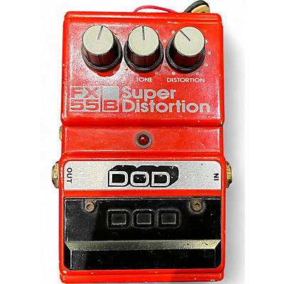 DOD Vintage 1980s DOD FX55 SUPER DISTORTION Effect Pedal