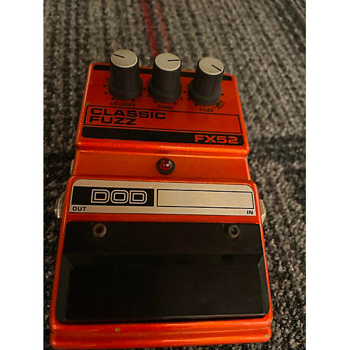 DOD Vintage 1980s DOD Fx52 Classic Fuzz Effect Pedal