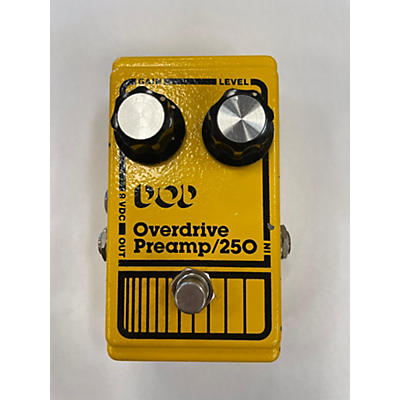 DOD Vintage 1980s DOD Overdrive Preamp 250 Effect Pedal