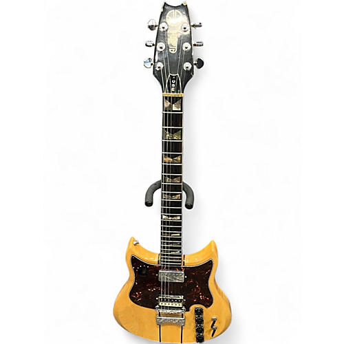 Vintage 1980s Electra mpc x740 natural Solid Body Electric Guitar natural