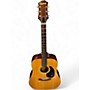 Vintage 1980s Epiphone FT-140 Natural Acoustic Guitar Natural
