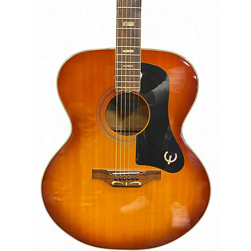 Vintage 1980s Epiphone FT570SB SUNBURST Acoustic Guitar SUNBURST