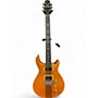 Vintage 1980s Epiphone Spotlight Nouveau Trans Amber Solid Body Electric Guitar Trans Amber