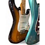 Vintage 1980s Fender 1957 Reissue Stratocaster 2 Tone Sunburst Solid Body Electric Guitar 2 Tone Sunburst