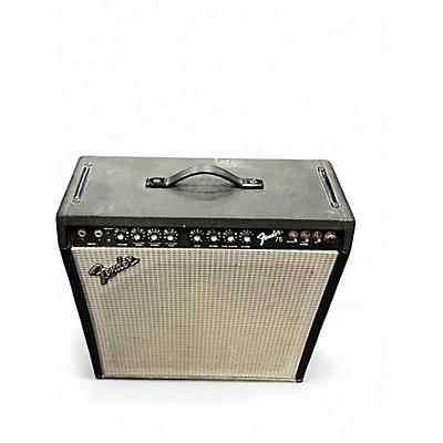 Vintage 1980s Fender 75 Two Channel Tube Amp Tube Guitar Combo Amp