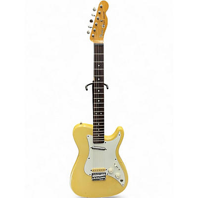 Vintage 1980s Fender Bullet Deluxe White Solid Body Electric Guitar