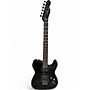 Vintage 1980s Fender Contemporary Telecaster Black Solid Body Electric Guitar Black