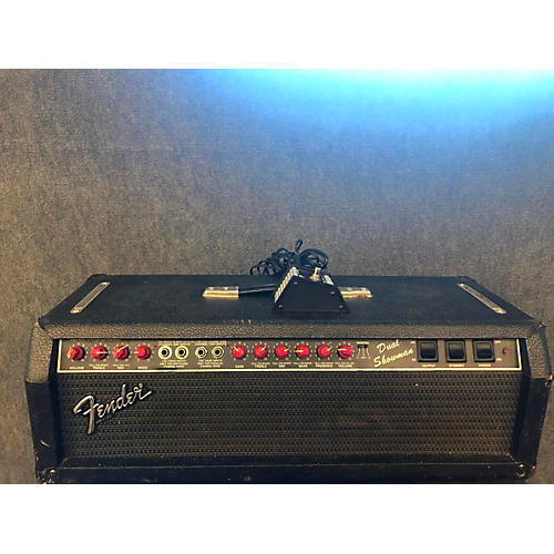 Fender Vintage 1980s Fender Dual Showman Tube Guitar Amp Head