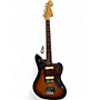 Vintage 1980s Fender JG-66 MIJ Jaguar Sunburst Solid Body Electric Guitar Sunburst