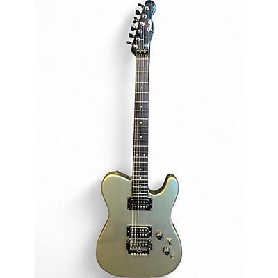 Vintage 1980s Fender MIJ Contemporary Telecaster Silver Solid Body Electric Guitar