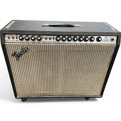 Vintage 1980s Fender Pro Reverb Tube Guitar Combo Amp