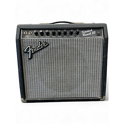 Vintage 1980s Fender SIDEKICK REVERB 25 Guitar Combo Amp
