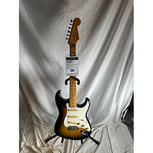 Fender Vintage 1980s Fender ST57 Stratocaster Sunburst Solid Body Electric Guitar Sunburst