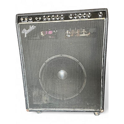 Vintage 1980s Fender STUDIO BASS Tube Bass Combo Amp