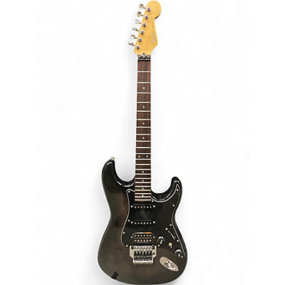 Vintage 1980s Fender st 656 Contemporary  Black Solid Body Electric Guitar