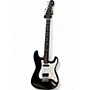Vintage 1980s Fernandes doublecut Black Solid Body Electric Guitar Black