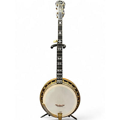 Vintage 1980s Gibson Masterbone Natural Banjo