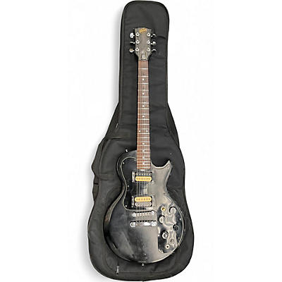 Vintage 1980s Gibson Sonex-180 Custom Black Solid Body Electric Guitar