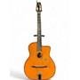 Vintage 1980s Gitane DG-255 Antique Natural Acoustic Electric Guitar Antique Natural