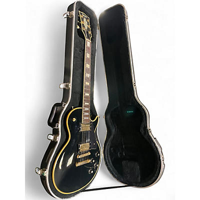 Vintage 1980s Greco ECG-550 BLACK Solid Body Electric Guitar