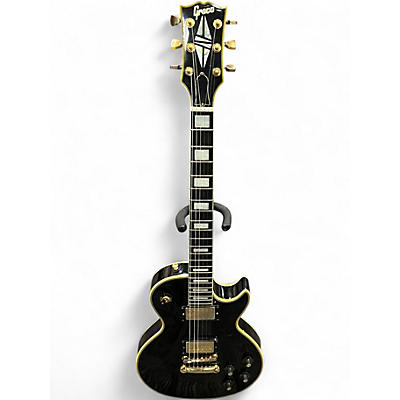 Vintage 1980s Greco EGC Black Solid Body Electric Guitar