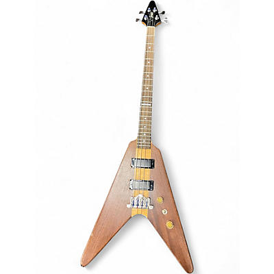 Vintage 1980s Greco GVB90 Natural Electric Bass Guitar