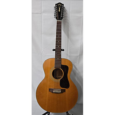 Guild Vintage 1980s Guild F112nt Antique Natural 12 String Acoustic Guitar