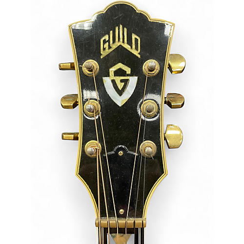 Vintage 1980s Guild F50 Natural Acoustic Guitar Natural