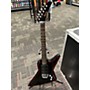Vintage 1980s Harmony H818b Explorer  Black Solid Body Electric Guitar Black
