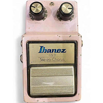 Vintage 1980s Ibanez CS9 Stereo Chorus Effect Pedal