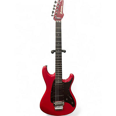 Vintage 1980s Ibanez ROADSTAR II Candy Apple Red Solid Body Electric Guitar