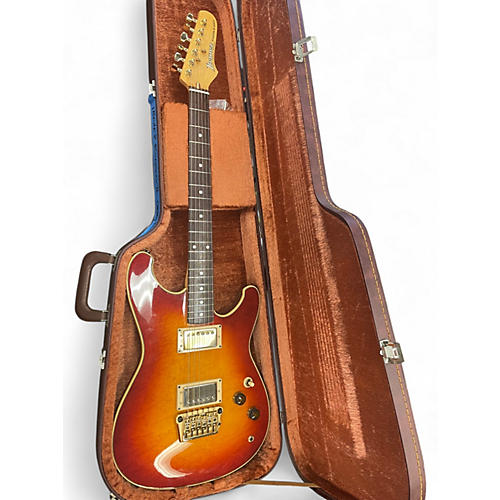 Vintage 1980s Ibanez Roadstar II RS-1000 Sunburst Solid Body Electric Guitar Sunburst
