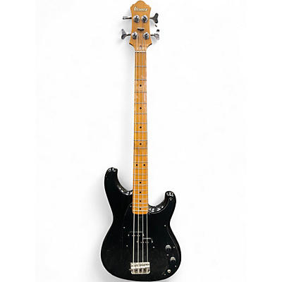 Vintage 1980s Ibanez Roadstar II Seires Black Electric Bass Guitar