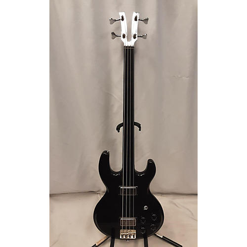 Kramer Vintage 1980s Kramer 650B Black Electric Bass Guitar Black