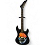 Vintage 1980s Kramer BARETTA KLINE Custom Graphic Solid Body Electric Guitar Custom Graphic