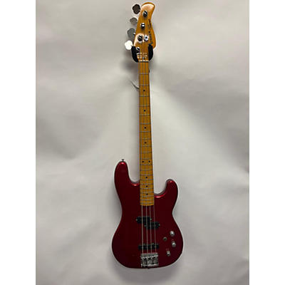 Kramer Vintage 1980s Kramer Striker 700st Candy Apple Red Electric Bass Guitar