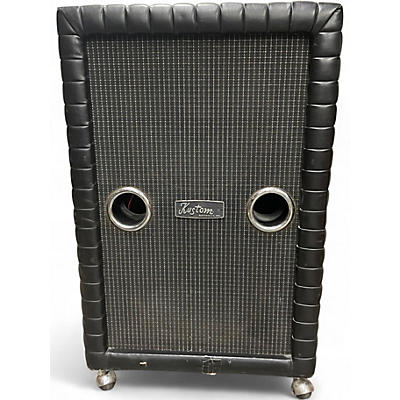 Vintage 1980s Kustom 2-15 B Bass Cabinet
