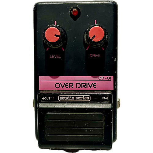 Vintage 1980s Loco Box OD01 Overdrive Effect Pedal