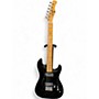 Vintage 1980s Lotus S-Style w/P90s Black Solid Body Electric Guitar Black