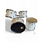 Vintage 1980s Ludwig 4 Piece Rocker Kit white Drum Kit white