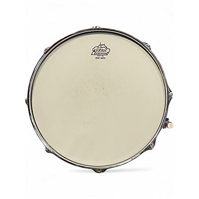 Vintage 1980s Ludwig 5X14 Acrolite Snare Silver Drum
