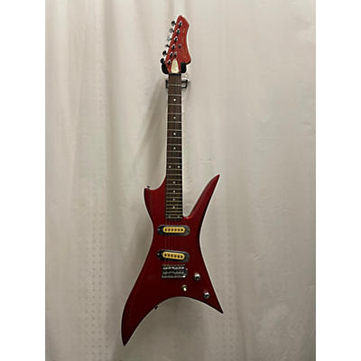 Vintage 1980s MAKO Exotec XK-4 Red Solid Body Electric Guitar