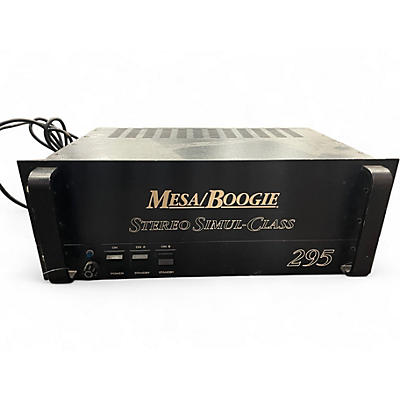 Vintage 1980s MESA/Boogie Stereo Simul Class 295 Guitar Power Amp