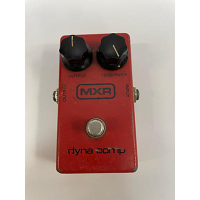 MXR Vintage 1980s MXR Dyna Comp Block Logo Effect Pedal