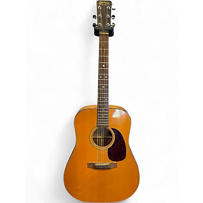 Vintage 1980s Martin D-25K Natural Acoustic Guitar