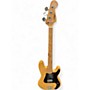 Vintage 1980s Memphis Precision Bass Natural Electric Bass Guitar Natural