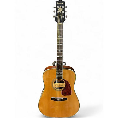 Vintage 1980s Nouveau NV-6R Natural Acoustic Guitar